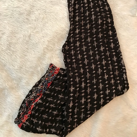 Angie Wide Leg Printed Jumpsuit - Picture 3 of 4